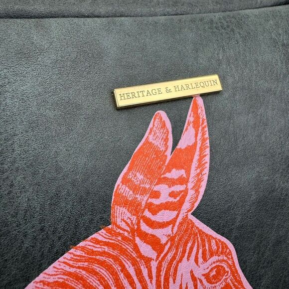 House of Disaster Heritage & Harlequin Zebra Clutch/Crossbody Bag - Picture 5 of 16